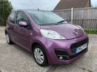 Used Peugeot 107 Active 68 HP (50 kW) 2013 Purple Hatchback