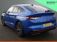 Used Skoda Enyaq iV vRS 219 kW (299 HP) 2023 Blue SUV