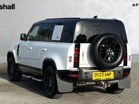 Used Land Rover Defender Dynamic 300 HP (220 kW) 2023 Solid  fuji white SUV