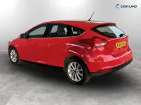 Used Ford Focus Titanium 125 HP (91 kW) 2017 Red Hatchback
