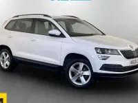 Used Skoda Karoq SE 116 HP (85 kW) 2020 White SUV