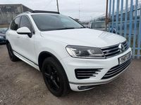 Used VW Touareg R-line Plus 2017 White SUV