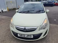 Used Vauxhall Corsa 100 HP (73 kW) 2012 Green Hatchback