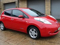 Used Nissan Leaf Acenta 80 kW (109 HP) 2015 Red Hatchback