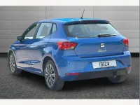 Used Seat Ibiza SE Technology 95 HP (69 kW) 2025 Blue Hatchback