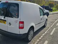 Used VW Caddy 75 HP (55 kW) 2011 White MPV