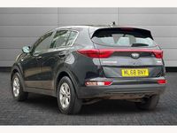 Used Kia Sportage 115 HP (84 kW) 2018 Black SUV