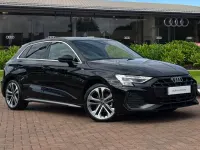 Used Audi A3 S-Line 150 HP (110 kW) 2025 Black Hatchback