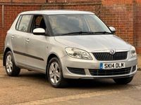 Gebraucht Skoda Fabia SE 2014 Silber Kleinwagen
