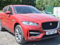 Used Jaguar F-Pace R-Sport 163 HP (119 kW) 2017 Red SUV