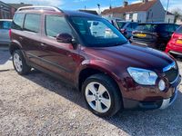 Used Skoda Yeti SE 150 HP (110 kW) 2013 Maroon metallic SUV
