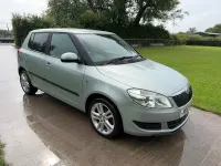 Used Skoda Fabia SE 2011 Green Hatchback