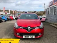 Used Renault Clio Dynamique 90 HP (66 kW) 2014 Red Hatchback