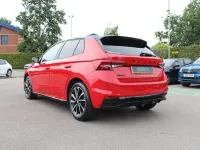 Used Skoda Fabia Monte Carlo 116 HP (85 kW) 2025 Velvet red metallic black magic pearl effect Hatchback