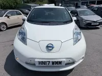 Used Nissan Leaf Tekna 80 kW (109 HP) 2017 White Hatchback