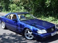 Used Mercedes SL320 228 HP (167 kW) 1996 Blue Cabriolet