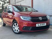 Used Dacia Sandero Ambiance 2018 Red Hatchback