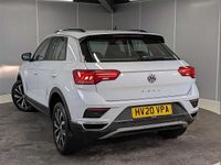 Used VW T-Roc SE 115 HP (84 kW) 2020 Silver SUV