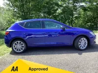 Używany Seat Leon XCELLENCE 125 KM (91 kW) 2017 Niebieski Hatchback