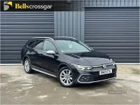 Used VW Golf VII 150 HP (110 kW) 2021 Black Hatchback