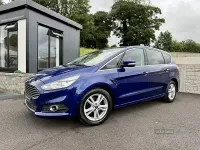 Used Ford S-MAX Titanium 150 HP (110 kW) 2018 Blue MPV