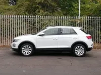 Used VW T-Roc SE 115 HP (84 kW) 2018 White SUV