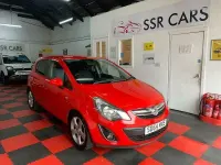 Used Vauxhall Corsa 100 HP (73 kW) 2014 Red Hatchback