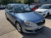 Used Skoda Fabia SE 105 HP (77 kW) 2011 Grey Hatchback