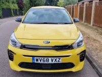 Used Kia Rio GT-Line S 118 HP (86 kW) 2018 Yellow Hatchback