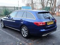 Used Mercedes C200 184 HP (135 kW) 2014 Blue Estate