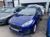 Usado Ford Fiesta Titanium 2017 Azul Citadino
