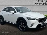 Gebraucht Mazda CX-3 Inclusive 120 PS (88 kW) 2017 Weiß SUV