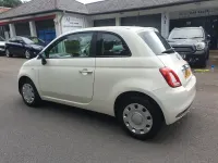 Used Fiat 500 Pop 69 HP (50 kW) 2016 White Hatchback