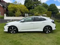 Used Honda Civic EX 129 HP (94 kW) 2017 White Hatchback