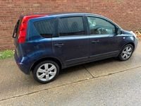 Used Nissan Note Tekna 2008 Blue Hatchback