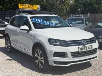 Used VW Touareg R-line 2013 White SUV