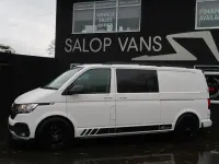 Used VW T6.1 Highline 150 HP (110 kW) 2020 White Van