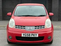Used Nissan Note Acenta 2008 Red Hatchback