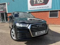 Used Audi Q7 S-Line 218 HP (160 kW) 2018 Black SUV