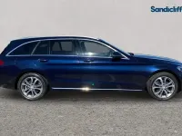 Second-hand Mercedes C200 Premium 136 CP (100 kW) 2018 Albastru Break