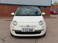 Used Fiat 500 Lounge 69 HP (50 kW) 2012 White Hatchback