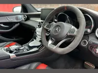 Used Mercedes GLC63 AMG Premium 476 HP (350 kW) 2019 Selenite grey metallic SUV