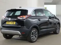 Used Vauxhall Crossland X Elite 110 HP (80 kW) 2017 Black SUV