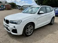 Used BMW X3 M Sport 187 HP (137 kW) 2016 White SUV
