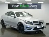Used Mercedes C250 Sport Edition 2015 Silver Coupe