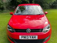Used VW Polo Match 60 HP (44 kW) 2013 Red Hatchback