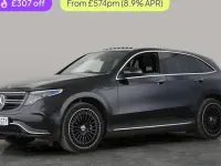 Used Mercedes EQC400 AMG Line Premium Plus 300 kW (408 HP) 2023 Black SUV