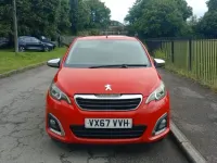 Used Peugeot 108 Collection 68 HP (50 kW) 2017 Red Hatchback