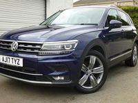 Used VW Tiguan SEL 150 HP (110 kW) 2017 Blue SUV