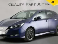 Used Nissan Leaf N-Connecta 110 kW (150 HP) 2023 Blue Hatchback
